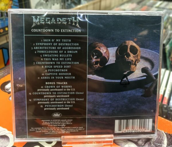 CD Megadeth - Countdown to Extinction - Imagen 2