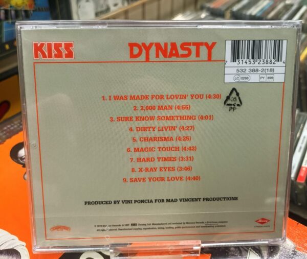 CD Kiss - Dinasty - Imagen 2