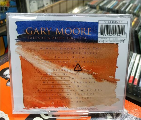 CD Gary Moore - Ballads & Blues 1982 - 1994 - Imagen 2