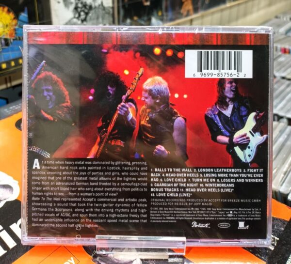 CD Accept - Balls To The Wall - Imagen 2