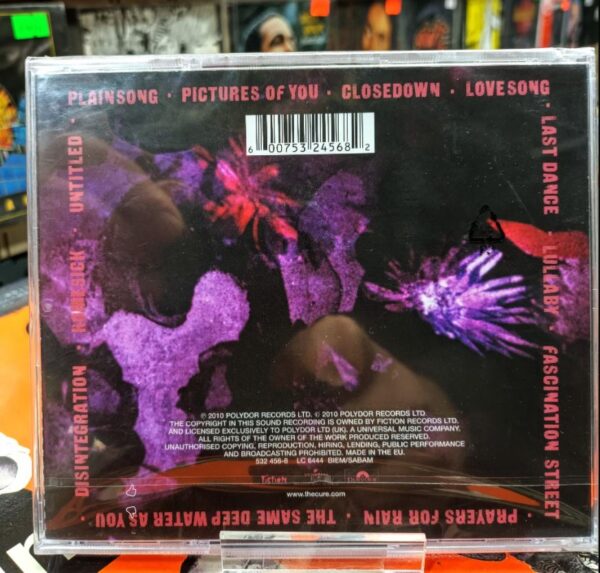 CD The Cure - Disintegration - Imagen 2