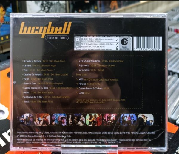 CD Lucybell - Todos Sus Exitos - Imagen 2