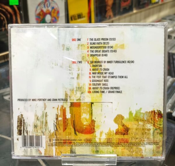 CD Dream Theater - Six Degrees Of Inner Turbulence - Imagen 2