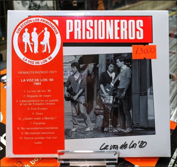 CD Los Prisioneros - La Voz de los 80'
