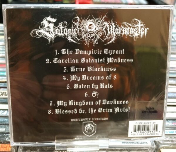 CD Satanic Warmaster - Carelian Satanist Madness - Imagen 2