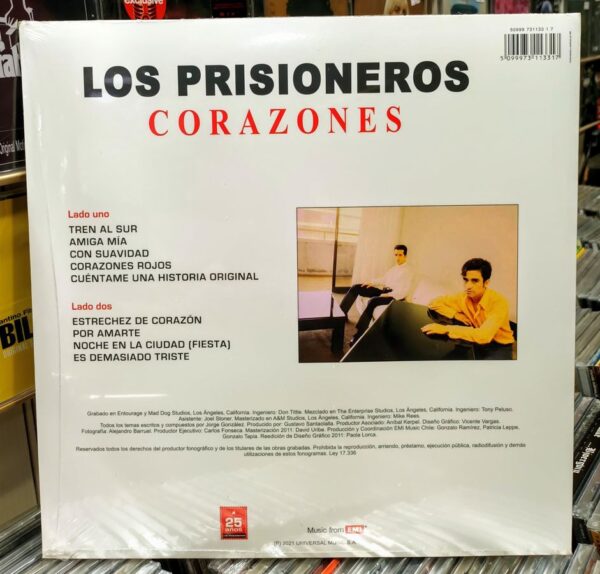 Los Prisioneros - Corazones Vinilo - Imagen 2