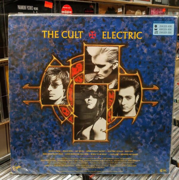LP The Cult – Electric - Imagen 2