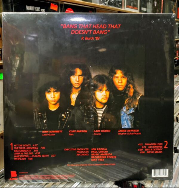 LP Metallica - Kill em All - Imagen 2