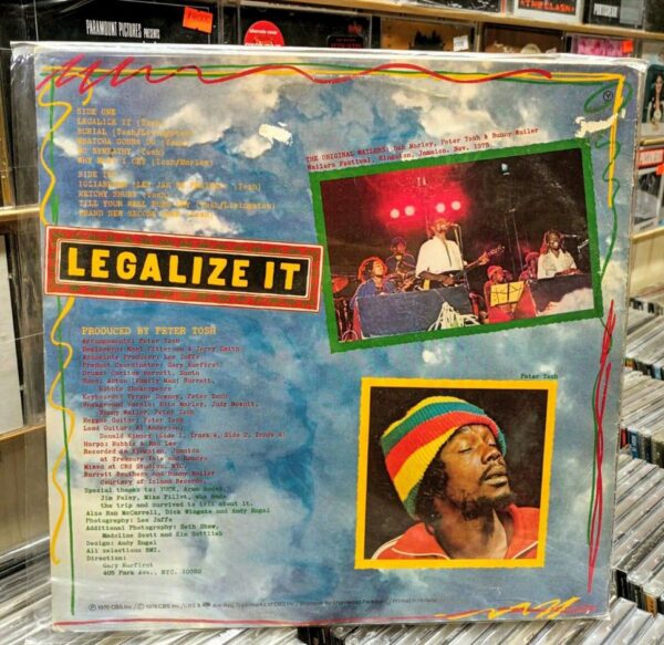 LP Peter Tosh – Legalize It - Imagen 2